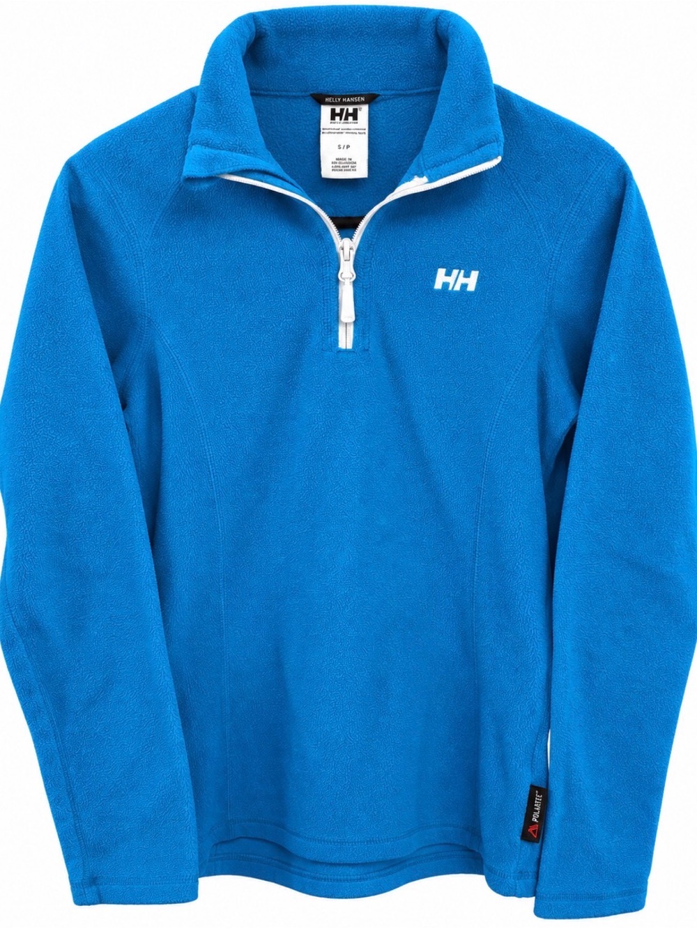 Helly Hansen Bright Blue Half-Zip Fleece Pullover - women’s small